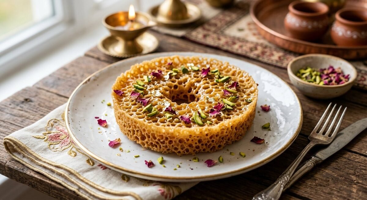 Rose Ghevar — fresh, authentic ghevar online at Ghevar.in