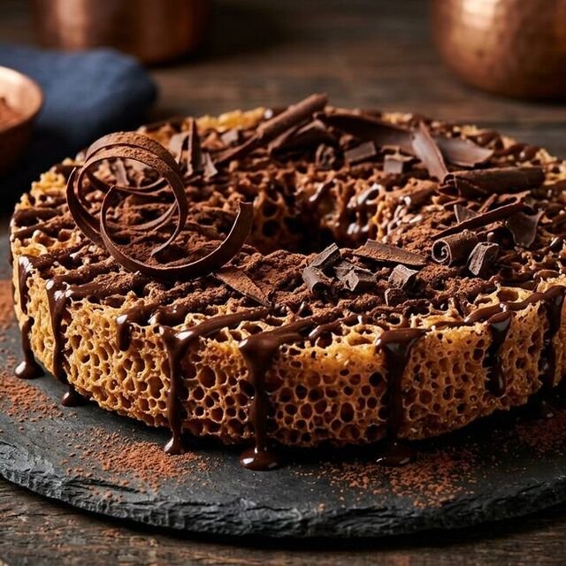 Chocolate Ghevar — buy online at Ghevar.in