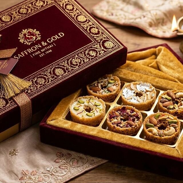 Royal Ghevar Hamper — buy online at Ghevar.in